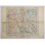 GRODNO (Belarus). Topographic map of the Grodno area; Military Geographic Institute, Warsaw 192…
