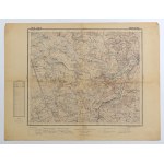 GRODNO (Belarus). Topographical map of the area around Grodno and Novy Dvor (Sokolsk district); Military Inst...