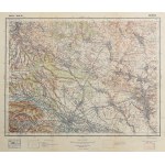 KOŁOMYA (Коломия, Ukraine). Topographical map of the Kolomyia area; Military Geographical Institute, W...