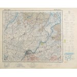 MALBORK. topographic map of Malbork and Nowy Dwór Gdański area; Military Geographical Institute....