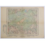 OLKIENIKI (Valkininkai, Lithuania). Topographic map of the Olkienik area; Military Geographic Institute…