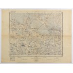 PRUZHANA (Belarus). Topographical map of the Pruzhany area; Military Geographical Institute, Warsaw 1....