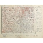 RYPIN. Mapa topograficzna okolic Rypina i Górzna; Military Geographical Institute, Warsaw 1930; ...