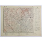 RYPIN. Mapa topograficzna okolic Rypina i Górzna; Military Geographical Institute, Warsaw 1930; ...