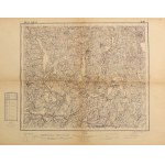 SEJNY. Topographical map of the area east of Sejny; Military Geographical Institute, Warsaw 1929....