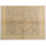 ŚWISŁOCZ (Belarus). Topographic map of the areas around Świsłocz, Brzostowica, and Mścibów; Military Institute…