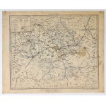 BABIMOST, WOLSZTYN, NOWY TOMYŚL. map of Babimoya county; on verso map of Nowy Tomyśl county....