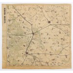 GRODZISK WIELKOPOLSKI. Mapa powiatu grodziskiego; lit. i druk. P. Baron, ok. 1910; niesygn.; lit.…