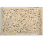 RAWICZ. Mapa powiatu rawickiego; lit. P. Baron, wyd. A. Hilscher, ok. 1890; niesygn.; lit. cz.-b.…