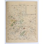 WYMIGIEL. Map of the śmigiel district; issued by F. Ebbecke, Leszno, ca. 1900; lettered in color, taped p...