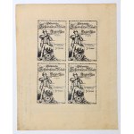 LUBIN. Map of the district of Lubin; printed. and ed. by P. Baron and A. Hilscher, Legnica, ca. 1890; annotations ...