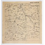 STRZELNO. Map of the district of Strzeelno; lettered by P. Baron, published by A. Hilscher, ca. 1900; unsigned; lettered ....
