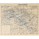 SZUBIN, GRODKÓW (Opolskie province). Map of Szubin district (no legend); on verso map of district ...