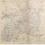 WAŁCZ. Map of Wallach County; print. P. Baron, published by P. Garm