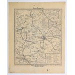 WSCHOWA. Map of the district of Wschowa; compiled by. P. Baron and A. Hilscher, lit. and print. P. Baron, Legnica ...