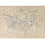 GREEN MOUNTAIN, SPREMBERG. Map of the district of Zielona Góra; on verso map of the district of Spremberg in Branden....