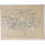 GREEN MOUNTAIN, SPREMBERG. Map of the district of Zielona Góra; on verso map of the district of Spremberg in Branden....