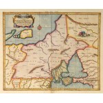SARMATIA, EUROPE. Map of Sarmatia; compiled by. Claudius Ptolemy edited by G. Mercator; the map showed...