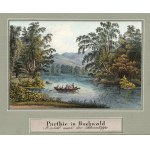 BUKOWIEC (Karkonosze district), ŚNIEŻKA. View of Sněžka from the park in Bukowiec; drawing by E.W. Knippel (1811-...
