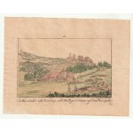 KARKONOSZE. Lo chalet di montagna Hasenbaude (non più esistente); sullo sfondo, il Pielgrzymy e il Girasole; fig. e ing. F.A...