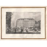 SZCZAWNO-ZDRÓJ, GRAZ (Austria). Il maniero di Ida (l'attuale hotel Dworzysko); disegno di E.W. Knippel (1811-19...