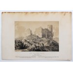 KOŁO. Castle ruins; drawing by N. Orda, taken from: Album of Historical Views of Poland [...], ed. by N. Orda....