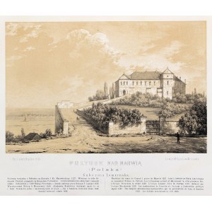 PUŁTUSK. Castle; drawn by N. Orda, taken from: Album of Historical Views of Poland [...], published by N. Orda ....