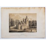 WYSOCICE (Miechow district). St. Nicholas Church; drawing by N. Orda, taken from: Album of Historical Views....