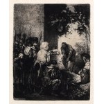 NORBLIN Jean-Pierre (1745-1830). Election of Piast Kolodziej as ruler of Poland; drawn by J.P. Norblin (own...