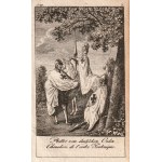 KRZYŻACY. Knights of the Teutonic Order; drawn by D. Chodowiecki; taken from: Almanach historique et gé...