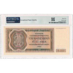 Boemia e Moravia - 500 corone 1942 * P12s * SPECIMEN