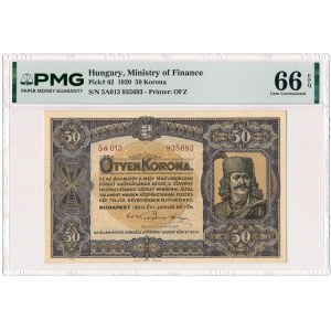Węgry - 50 Korona 1920 * P62
