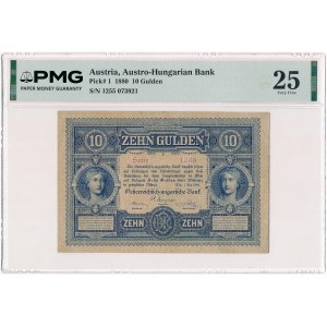 Austria-Hungary - 10 Gulden 1880 * P1