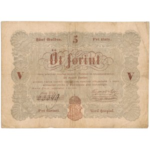 Hungary - 5 Forint 1848 * PS116b * brown print