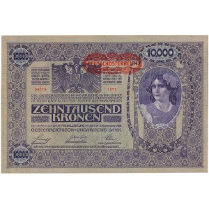 Austria - 10,000 Kronen, 1920 * P65 * DEUTSCHÖSTERREICH