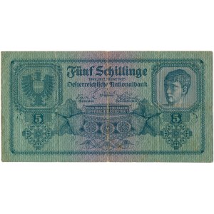 Austria - 5 Schilling 1925 * P88