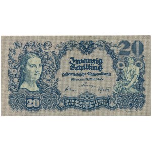 Austria - 20 Schilling 1945 * P116
