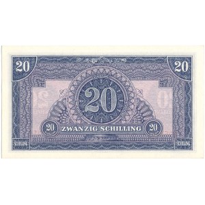 Austria - Allied Occupation - 20 Schilling 1944 * P107