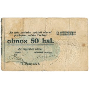 Třebíč - 50 haléřů 1914