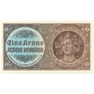 Čechy a Morava – 1 koruna ND/1940 * P3a * série B 050