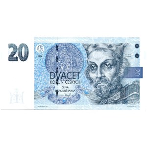 Czech Republic - 20 Koruna 1994 (1996) * P10c * Series B45