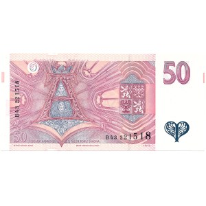 Czech Republic - 50 korunas, 1994 * P11 * Series B43