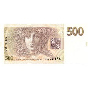 Czech Republic - 500 koruna, 1993 * P7 * Series A35