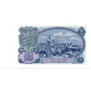 Czechoslovakia - 25 Koruna 1953 * P84b * CSRS printing