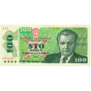 Czechoslovakia - 100 Koruna 1989 * P97 * A 12