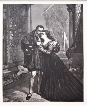 Jan Matejko (1838-1893), Zygmunt August i Barbara Radziwiłłówna, 1876