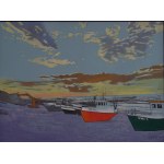 Czesław Tumielewicz(ur.1942),Port w Uniesiu,2022