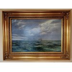 Andreas Rics Carstensen(1844-1906) ,Seascape