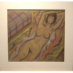 Tymon Niesiołowski (1882-1965) - Akt leżącej,lata pięćdziesiąte XX wieku
