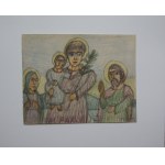Nikifor Krynicki (1895-1968),St.Joseph with Child Jesus